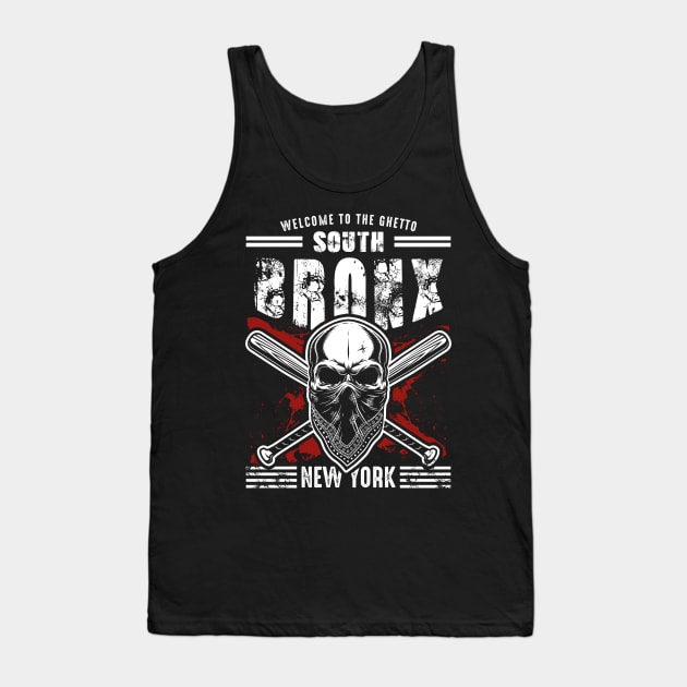 Gang City New York Ghetto Bronx Tank Top by TEEWEB